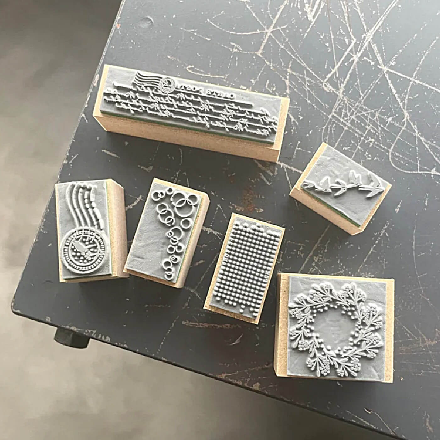 Rubber Stamp Box - Mellow