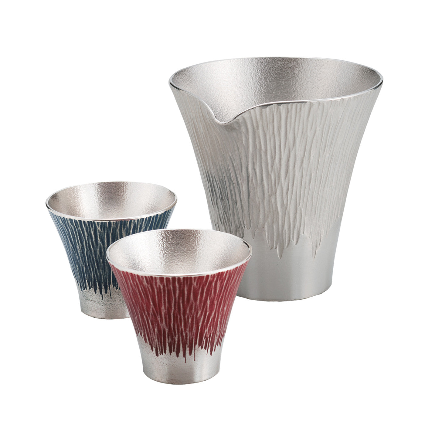 Mt. Fuji Sake Pouring Set (Pewterware)