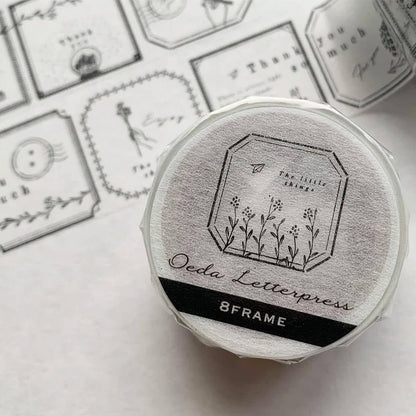 [Set of 3] Masking Tape - Thank You, Handwritten & Frame