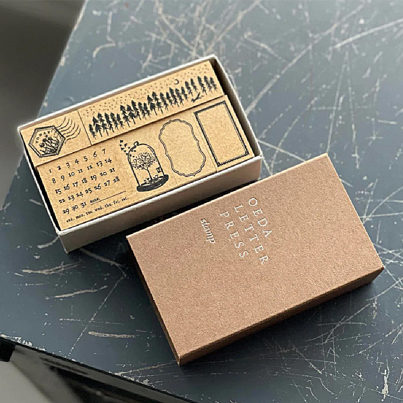 Rubber Stamp Box - Journal Edition