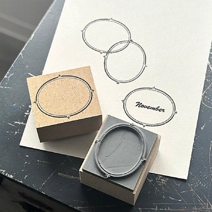 [Set of 3] Rubber Stamp