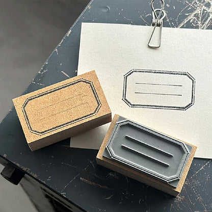 [Set of 3] Rubber Stamp