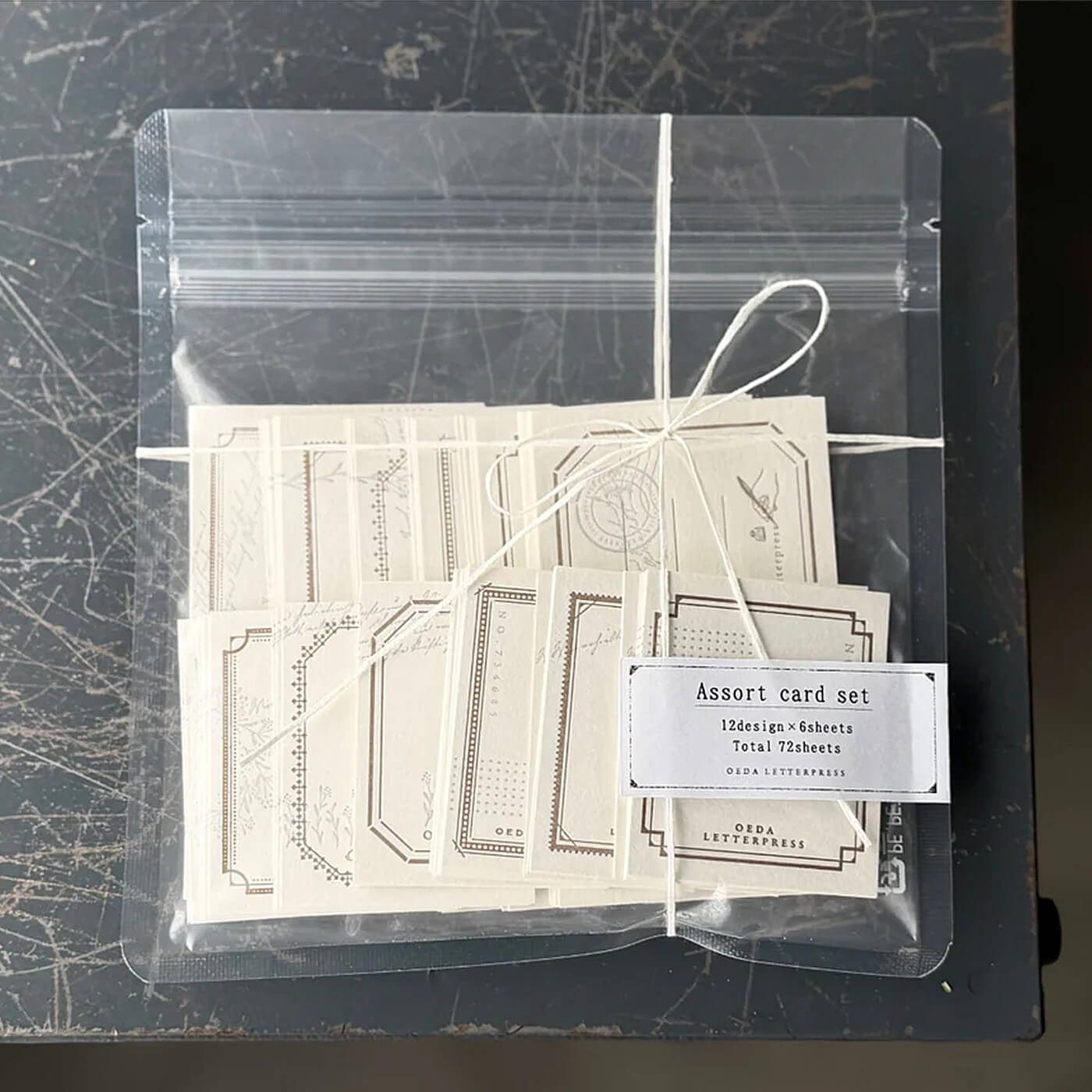 Assorted Card Set - Mellow Silver & Mellow Black