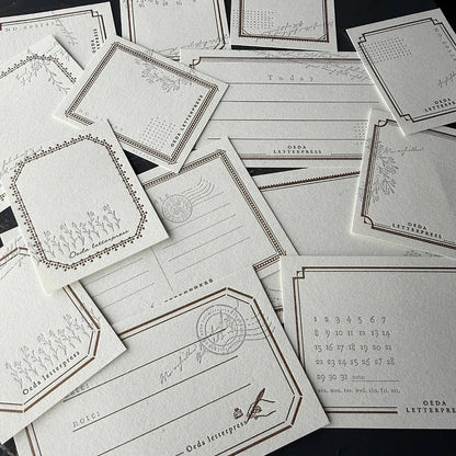 Assorted Card Set - Mellow Silver & Mellow Black