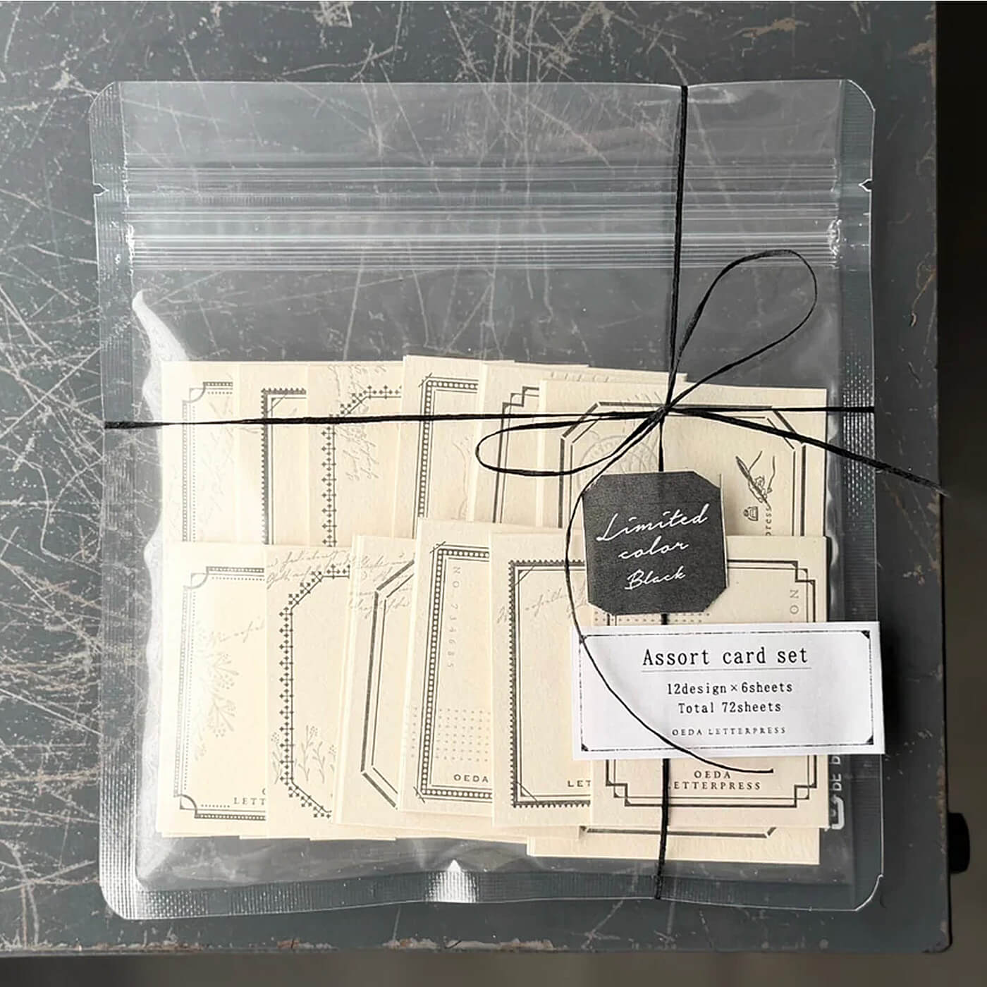 Assorted Card Set - Mellow Silver & Mellow Black