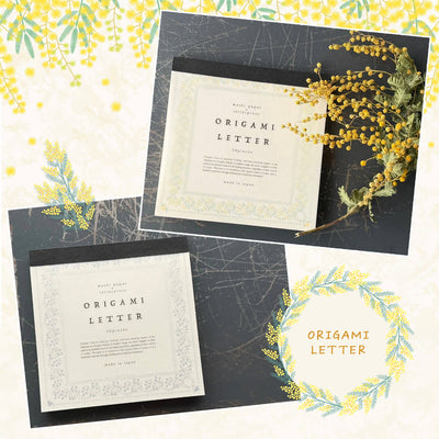 Origami Letter Set - Mimosa & Blueberry (Limited Edition)