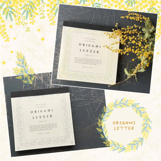 Origami Letter Set - Mimosa & Blueberry (Limited Edition)