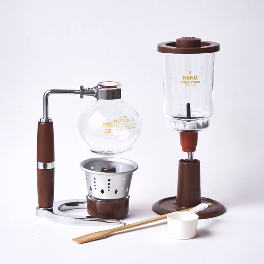 [2-Cup] Siphon Coffee Brewing Set -Alcohol Lamp & Paper Filter Included