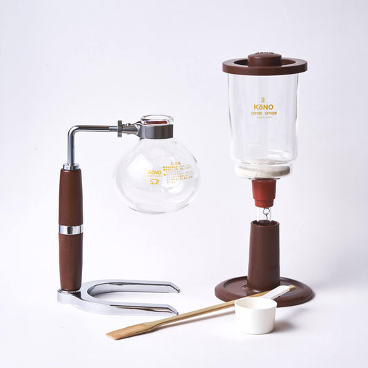 [2-Cup] Siphon Coffee Brewing Set-Cloth Filter Included (No Alcohol Lamp)