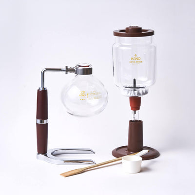 [4-Cup] Siphon Coffee Brewing Set-Paper Filter Included (No Alcohol Lamp)