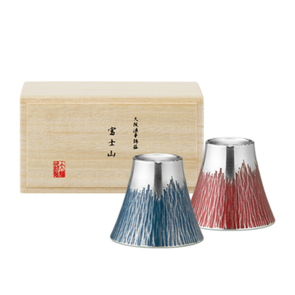 Mt. Fuji Sake Cup (Pewterware)