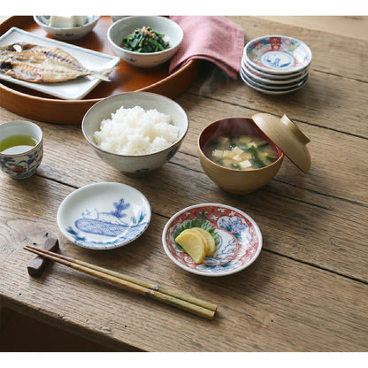 Edokko Kyoryu Happy Picture Book - Small Plate - Set of 4