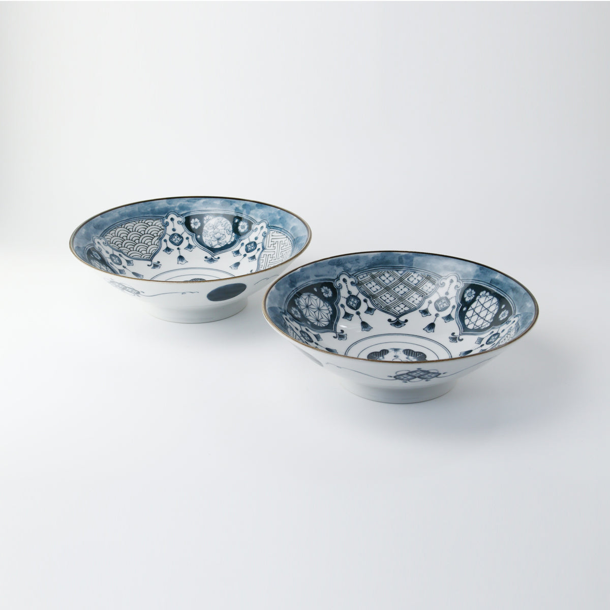 Shonzui Salad Noodle Bowl - set of 2 - Sometsuke Yourakumon