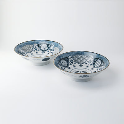Shonzui Salad Noodle Bowl - set of 2 - Sometsuke Yourakumon