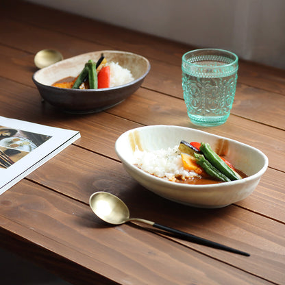 Wabisabi Oval plate - Set of 3