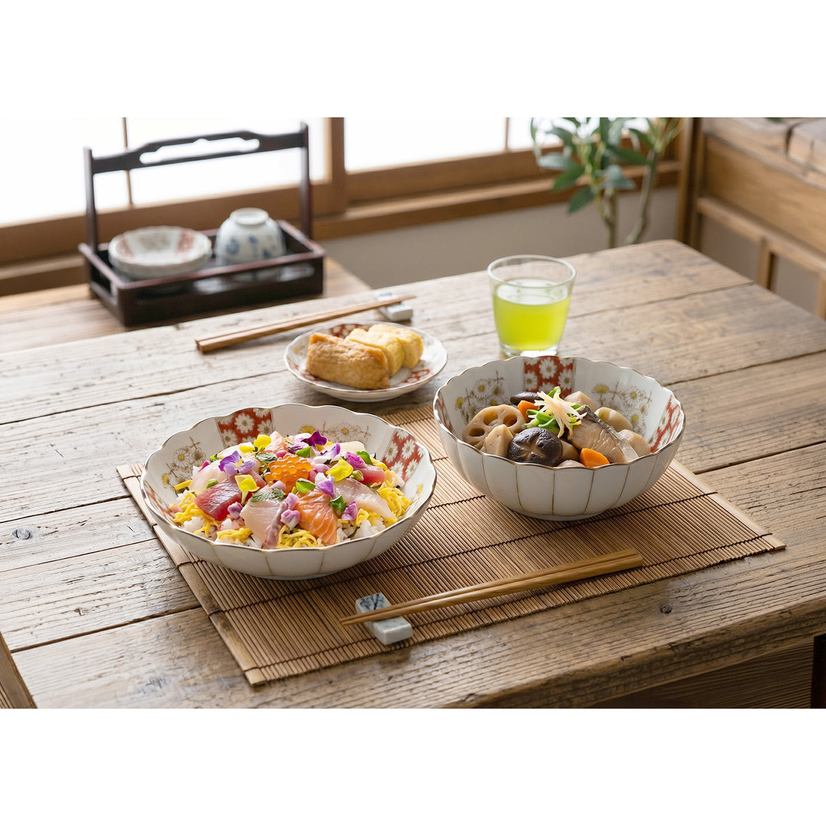 Japonica Kikka Wago set - Bowl set - 2pcs