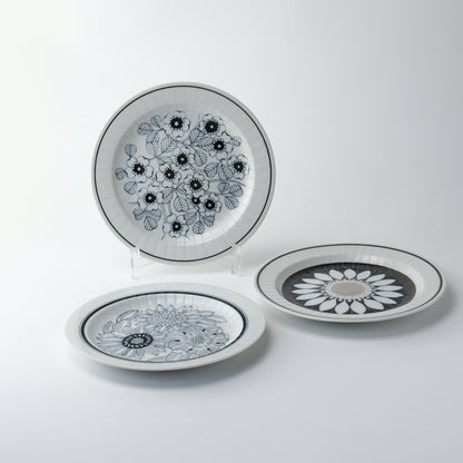 Antico Flower Cake Plate - Set of 3