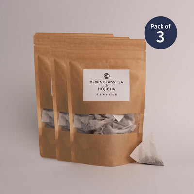 [Pack of 3] Black Soybean Tea (Hojicha Blend)