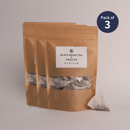 [Pack of 3] Black Soybean Tea (Hojicha Blend)