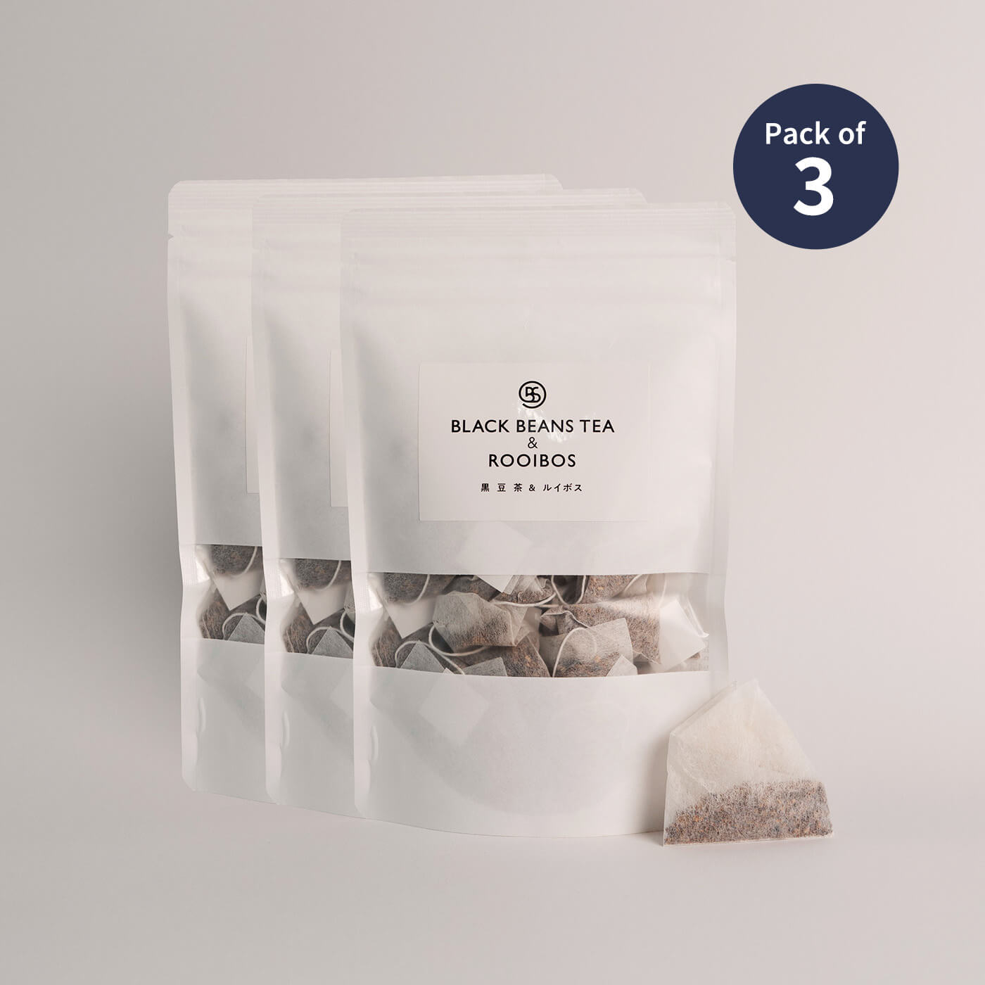 [Pack of 3] Black Soybean Tea (Rooibos Blend)