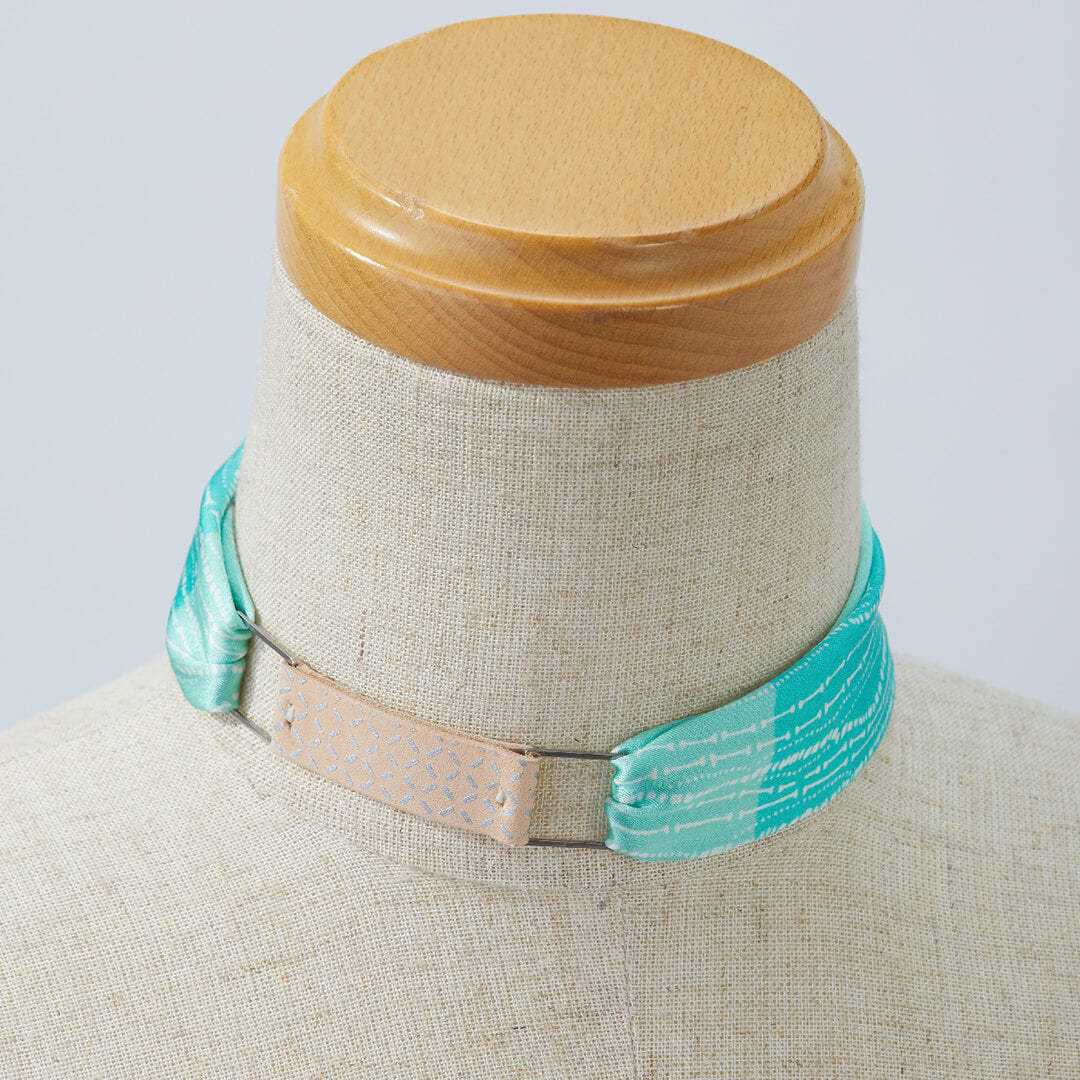 Komon Silk Ribbon Scarf - TAKE