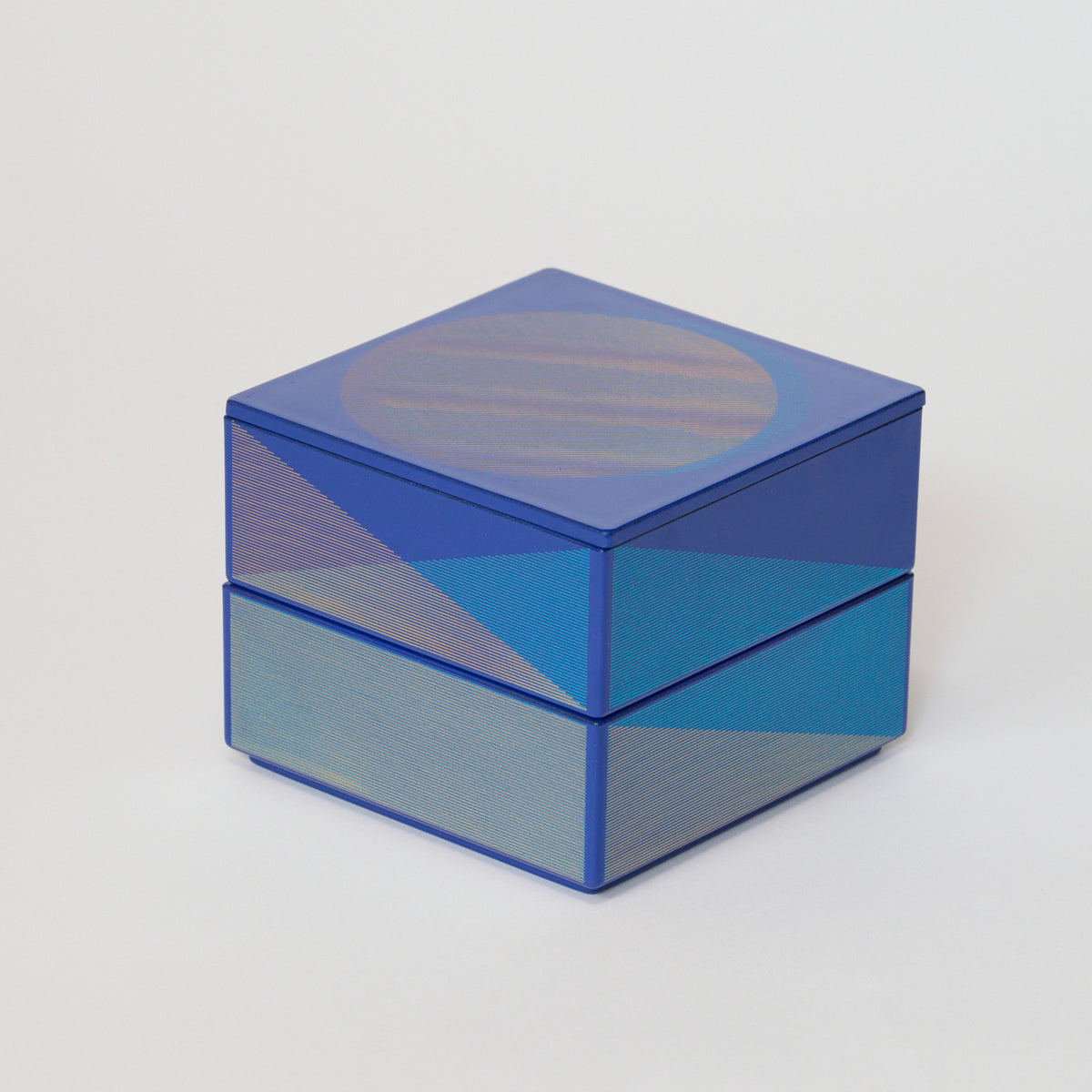 Maki-e Accessory Box - Indigo | 90 mm