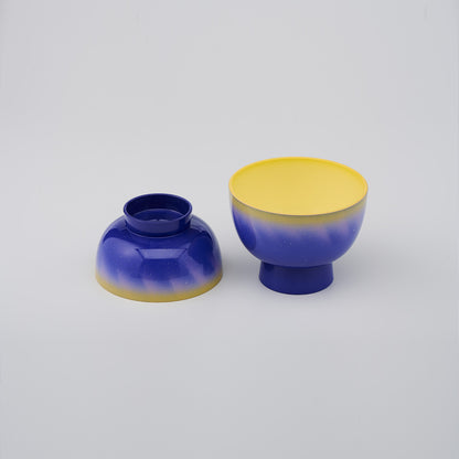 Nested Gouro Bowl - Stacking Bowl Set of 2 - Traveler’s Light