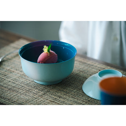 Lidded Bowl - Yukigeshiki ( Snow Scenery ) | 140 mm