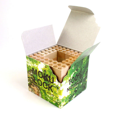 MOKULOCK 24-Piece Set - wooden bricks