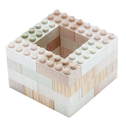 MOKULOCK 24-Piece Set - wooden bricks