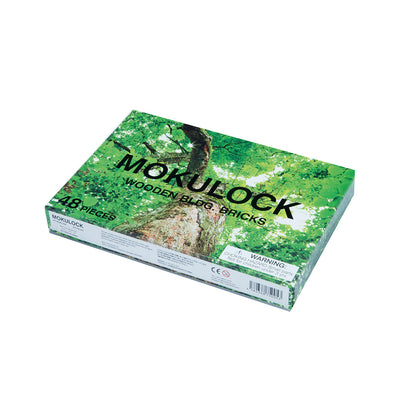 MOKULOCK 48-Piece Set - wooden bricks