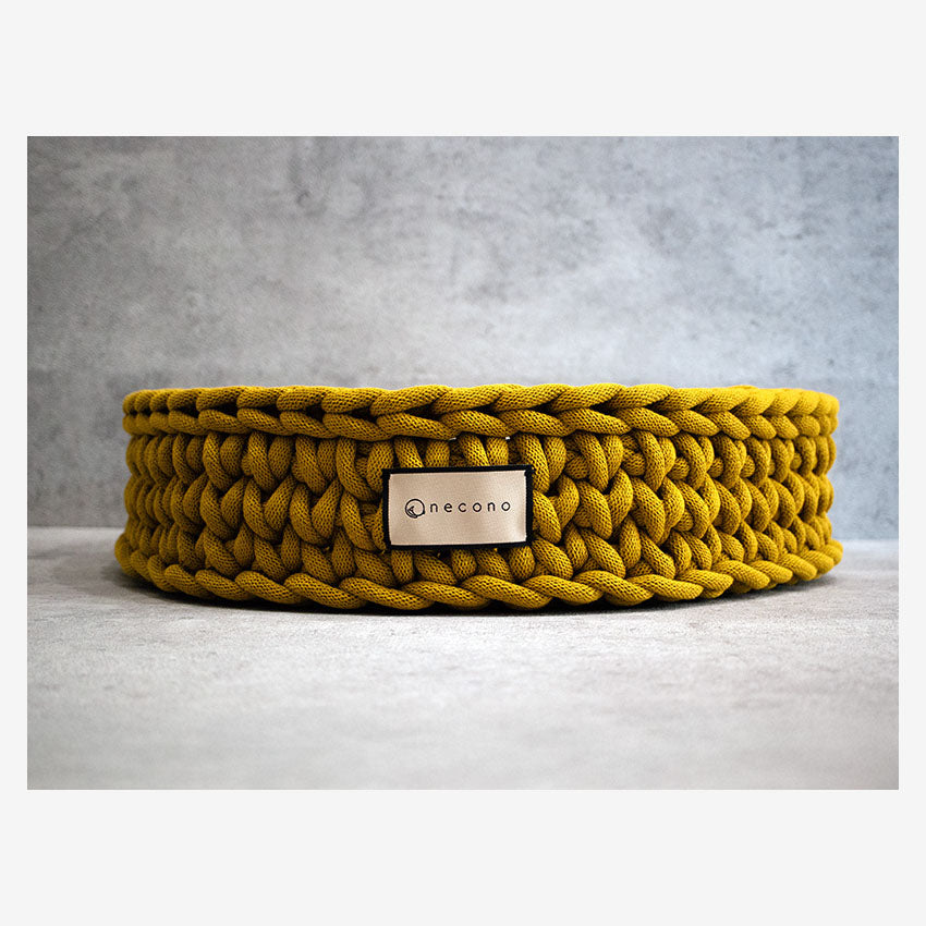 DressUP Wearable Cat Bed - Mustard