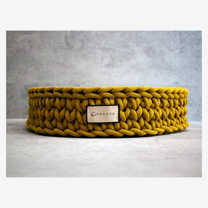 DressUP Wearable Cat Bed - Mustard