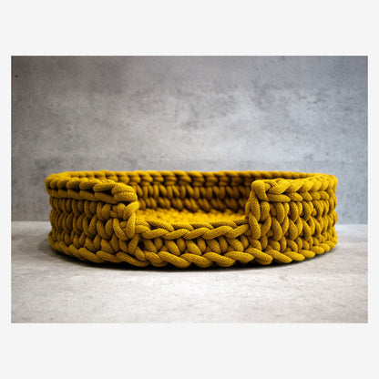 DressUP Wearable Cat Bed - Mustard