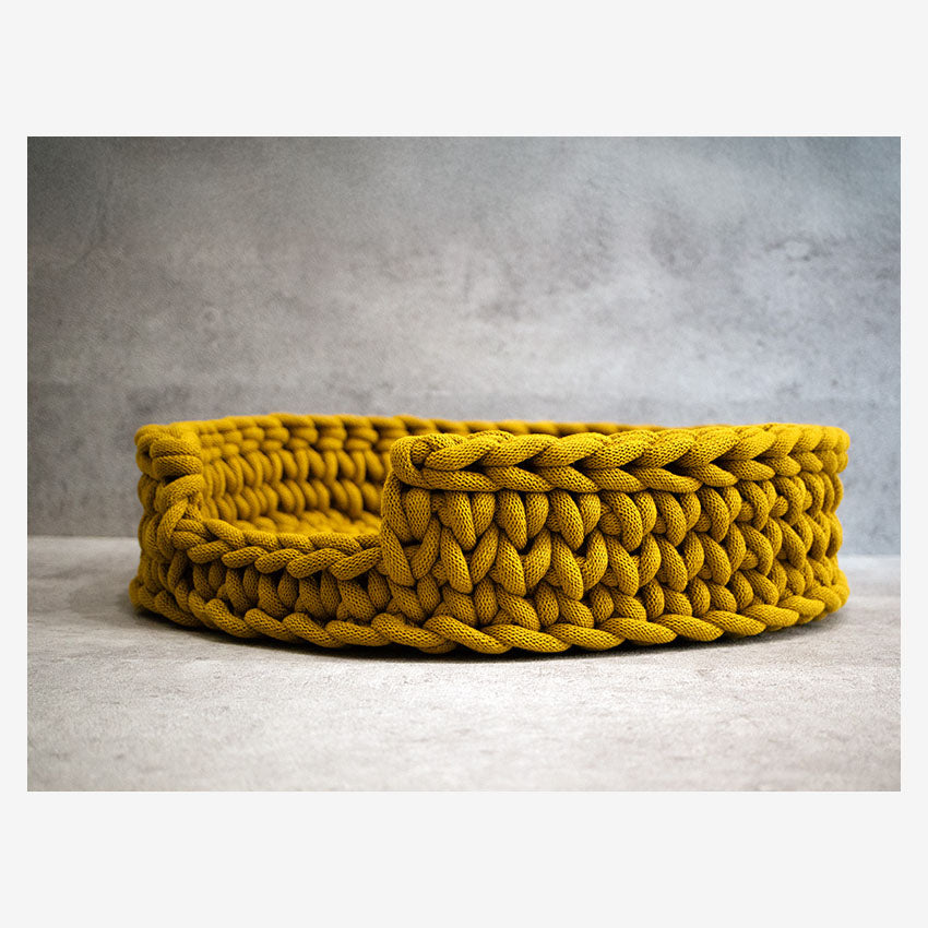 DressUP Wearable Cat Bed - Mustard
