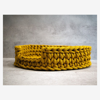 DressUP Wearable Cat Bed - Mustard