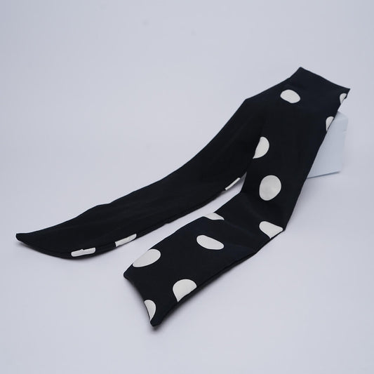 Black & White Large Dot Headband