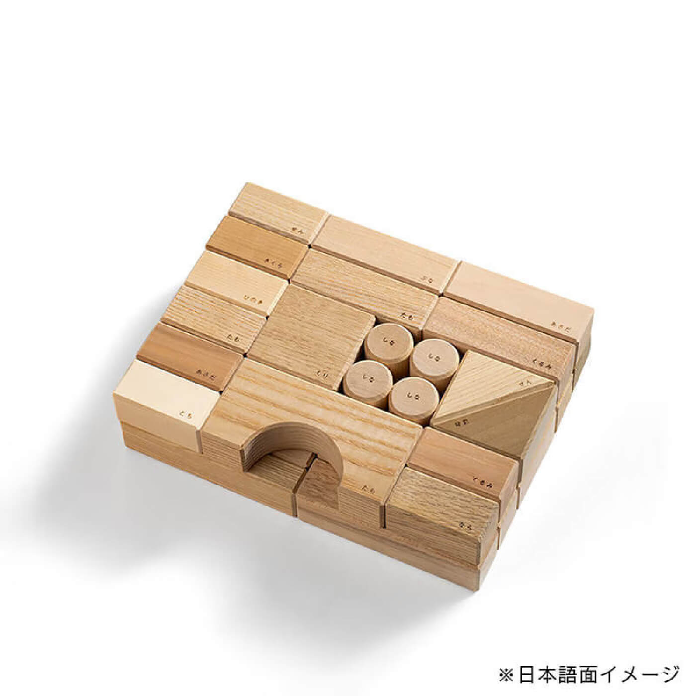 Japanese Hardwood Building Blocks [12-Wood Forest Blend]