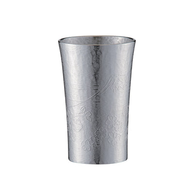 Tumbler Standard - Cherry Blossoms at Mt. Fuji (Pewterware)