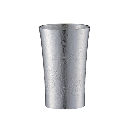 Tumbler Standard - Cherry Blossoms at Mt. Fuji (Pewterware)