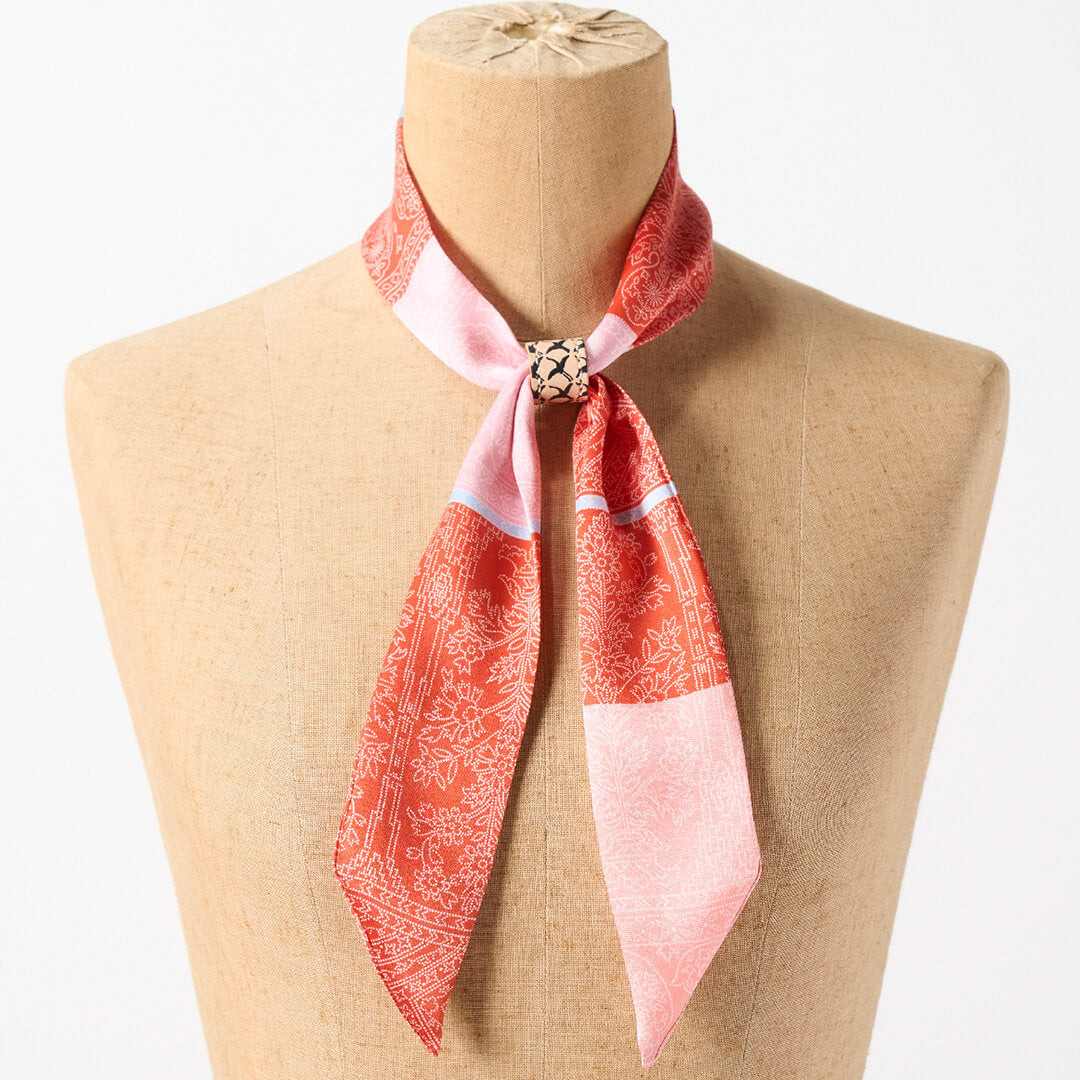 Komon Silk Ribbon Scarf - SARASA