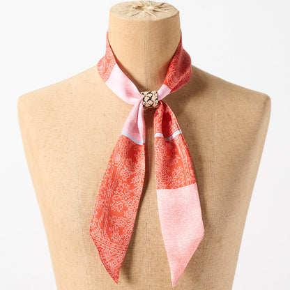 Komon Silk Ribbon Scarf - SARASA