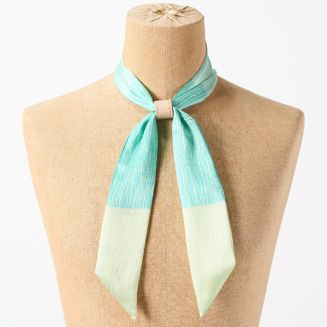 Komon Silk Ribbon Scarf - TAKE