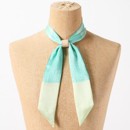 Komon Silk Ribbon Scarf - TAKE