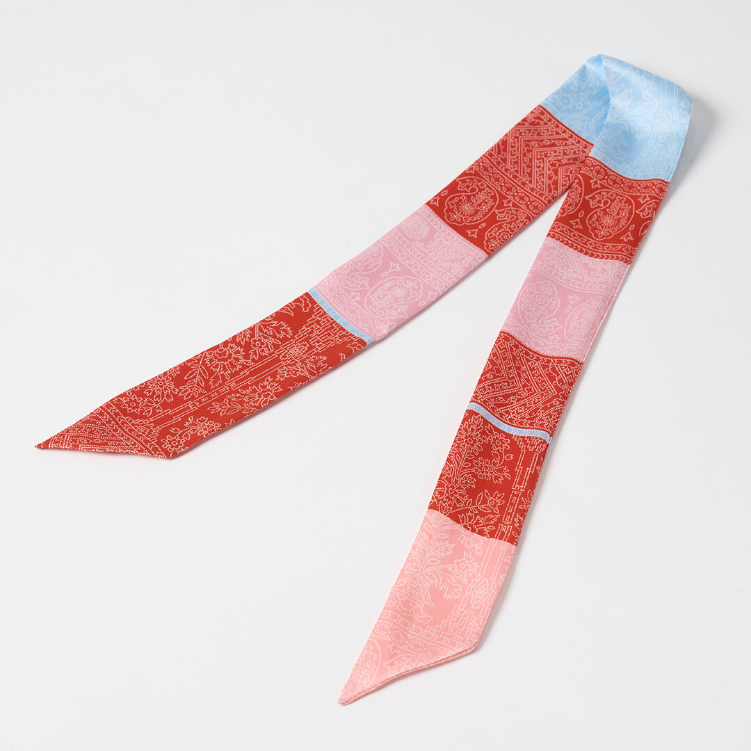 Komon Silk Ribbon Scarf - SARASA